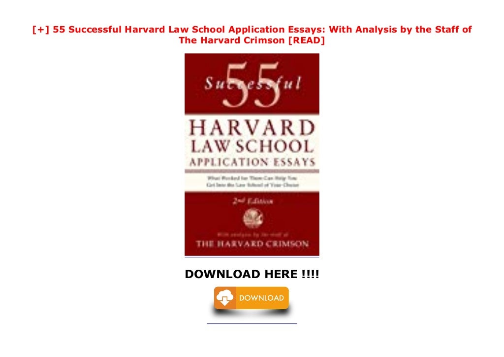 example of law school application essays