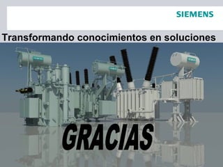 Alexander Santos R.
ET TR SCMQM
© Siemens AG 2009. All rights reserved.63
NOVIEMBRE 2010
Transformando conocimientos en soluciones
 