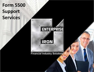 Form 5500 Support Services 