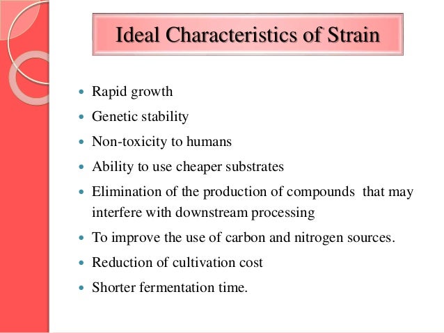 Strain Improvement Techniques