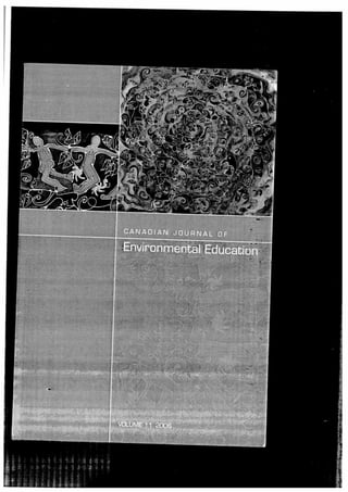 Candian Journal of Enviroenmtal Education Vol.11.PDF
