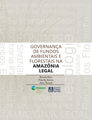 Governança
de Fundos
Ambientais e
Florestais na
Amazônia
Legal
Brenda Brito
Priscilla Santos
Alice Thuault
 