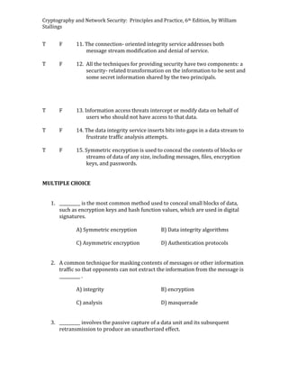 Cryptography and Network Security Principles and Practice 6th Edition ...