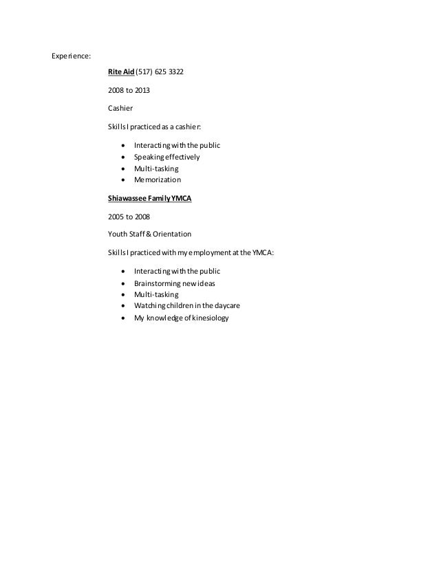 resume