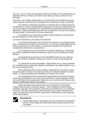 (551) evaluación de la aprendizajes en matematica