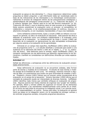 (551) evaluación de la aprendizajes en matematica