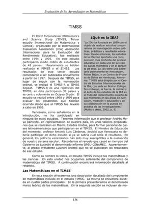 (551) evaluación de la aprendizajes en matematica