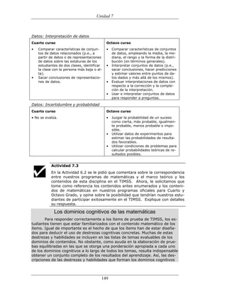 (551) evaluación de la aprendizajes en matematica
