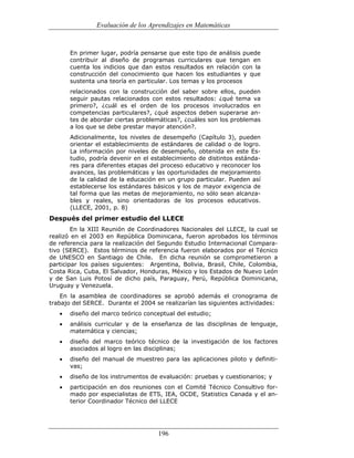 (551) evaluación de la aprendizajes en matematica