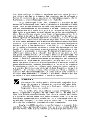 (551) evaluación de la aprendizajes en matematica