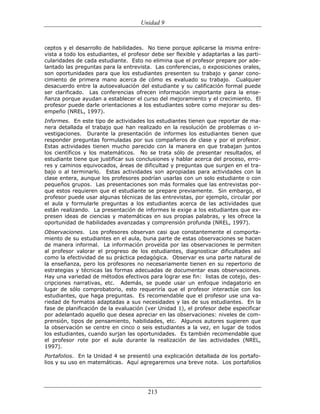 (551) evaluación de la aprendizajes en matematica