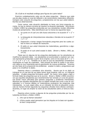 (551) evaluación de la aprendizajes en matematica