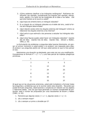 (551) evaluación de la aprendizajes en matematica