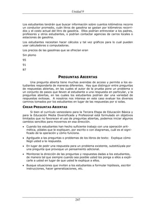 (551) evaluación de la aprendizajes en matematica