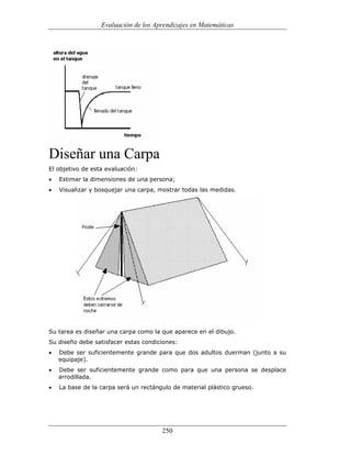 (551) evaluación de la aprendizajes en matematica