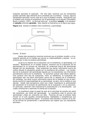 (551) evaluación de la aprendizajes en matematica