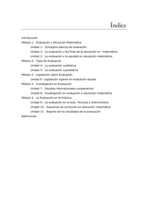 (551) evaluación de la aprendizajes en matematica