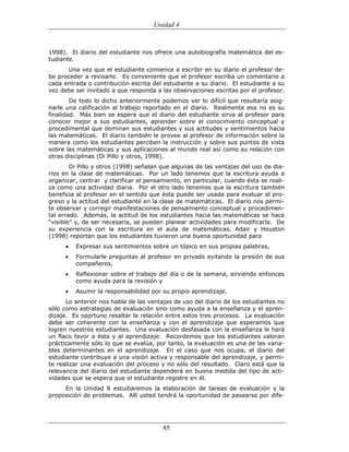 (551) evaluación de la aprendizajes en matematica