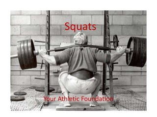 Squats Your Athletic Foundation 