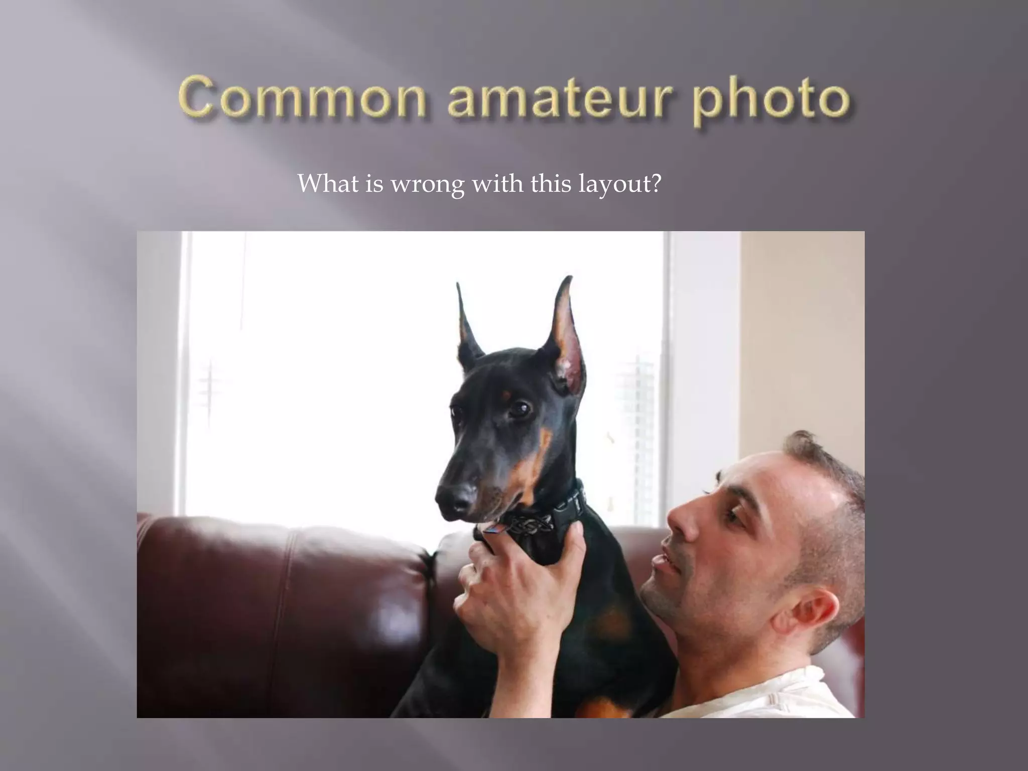 What is wrong with this layout?
 