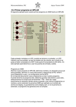 Introduccion a los microcontroladores pic y programacion de una matriz de led's