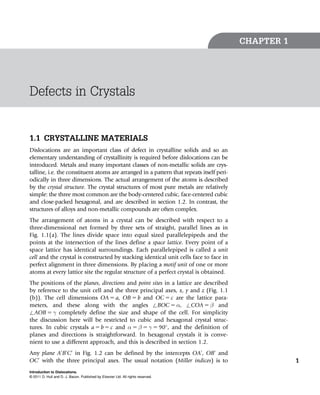 Introduction to Dislocations 5ed. Edition Hull D. | PDF