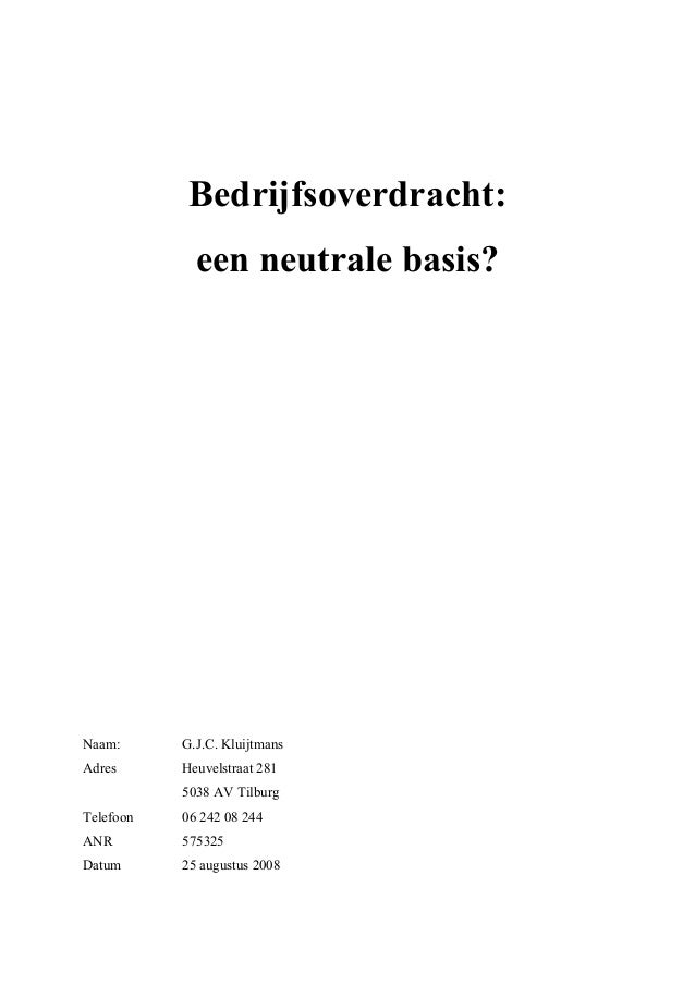 Master thesis in statistics
