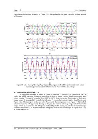 Design and Development of Grid-connected Quasi-Z-Source PV Inverter | PDF