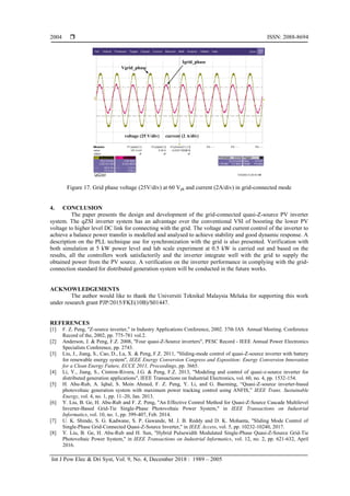 Design and Development of Grid-connected Quasi-Z-Source PV Inverter | PDF