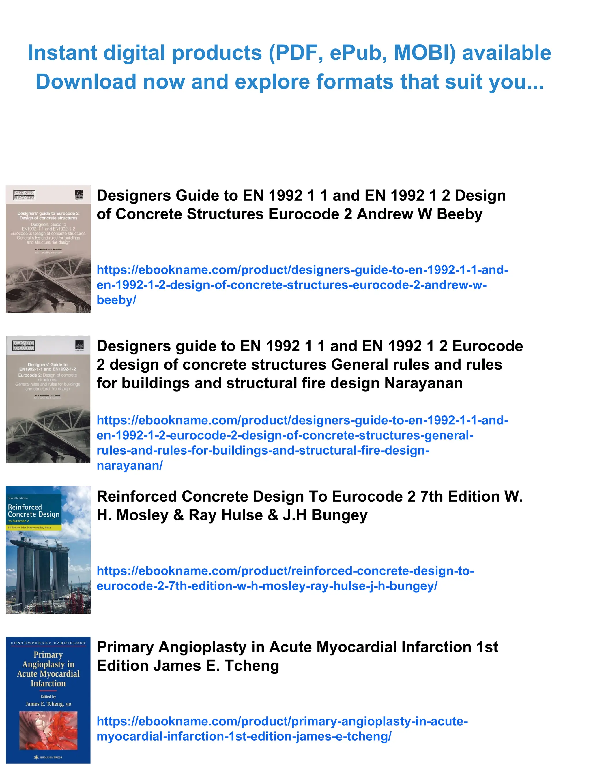 Designers Guide to En 1992 2 Eurocode 2 Design of Concrete Structures ...