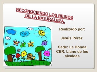Realizado por: Jesús Pérez  Sede: La Honda CER. Llano de los alcaldes 