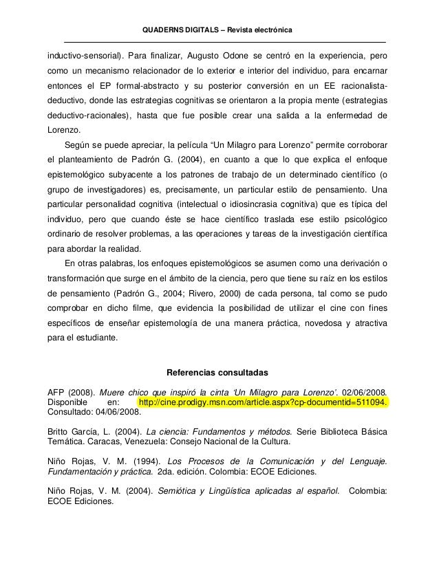 55406246 analisisepistemologicounmilagroparalorenzo