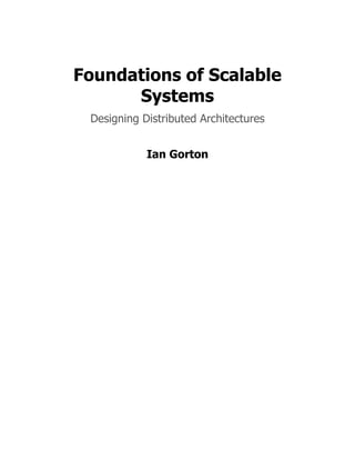 Foundations of Scalable Systems - Designing Distributed Architectures ...