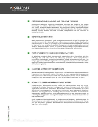 Recommind-AXC-Data-Management-Intelligent-Information-Governance-DS ...