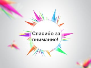 Спасибо за
внимание!
 