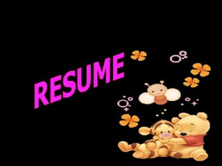 RESUME 