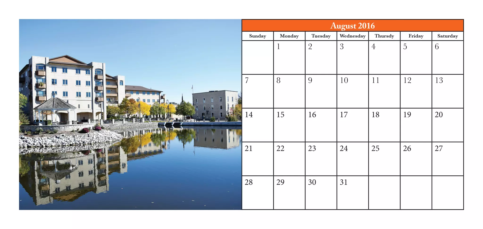 August 2016
Sunday Monday Tuesday Wednesday Thursdy Friday Saturday
1 2 3 4 5 6
7 8 9 10 11 12 13
14 15 16 17 18 19 20
21 22 23 24 25 26 27
28 29 30 31
 