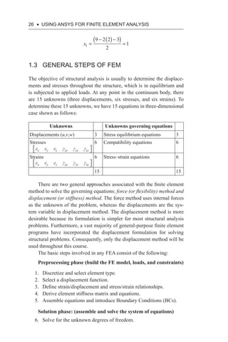 Using Ansys For Finite Element Analysis Volume I A Tutorial For ...