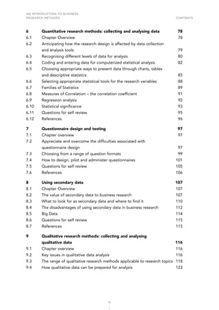 An Introduction To Business Research Methods 3rd Edition Sue Greener | PDF