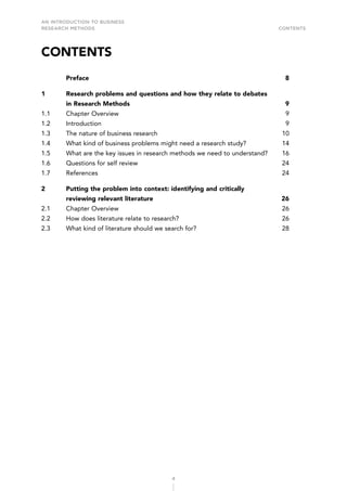 An Introduction To Business Research Methods 3rd Edition Sue Greener | PDF