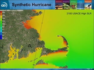 Page | 34
Synthetic Hurricane
2100 USACE High SLR
 