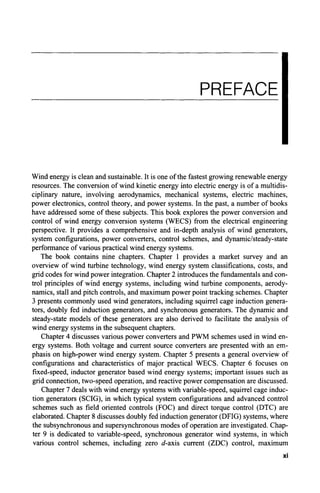 Power conversion and control of wind energy systems First Edition Bin ...