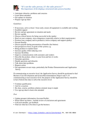Structured Sales Process Overview | PDF