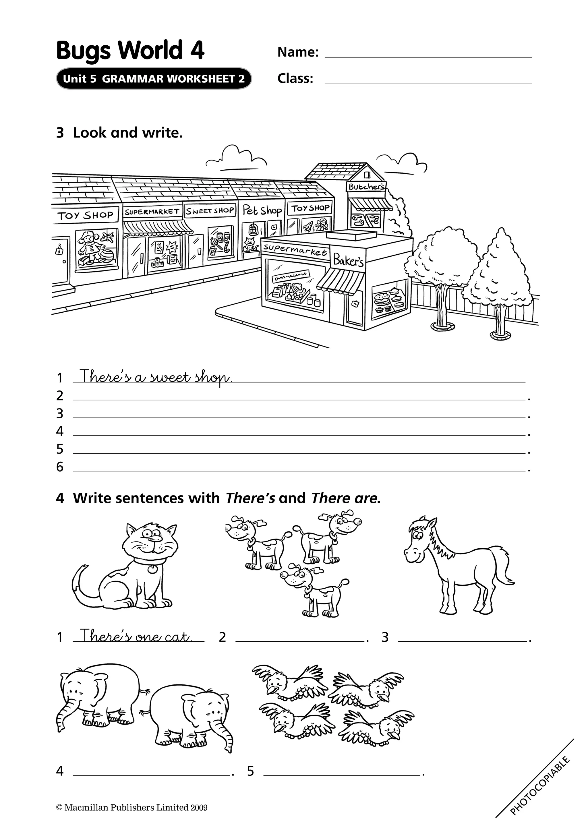 55646786 bugs-world-4-grammar-worksheets(2) | PDF