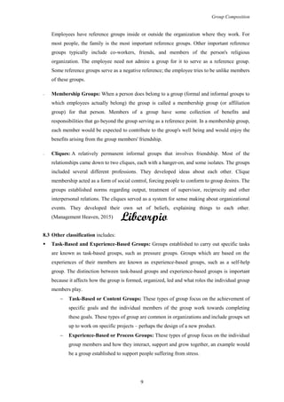 GROUP COMPOSITION ‎ | PDF