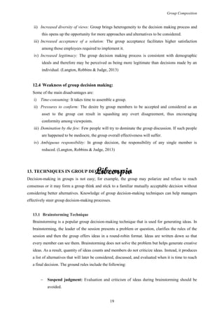 GROUP COMPOSITION ‎ | PDF