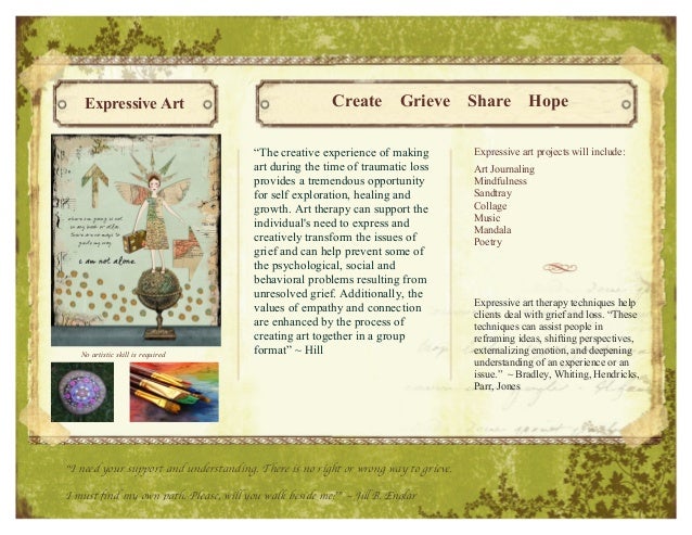 Grief Group Brochure Dora Angevine Hope Connection Grief Group Brochure Dora Angevine Hope Connection