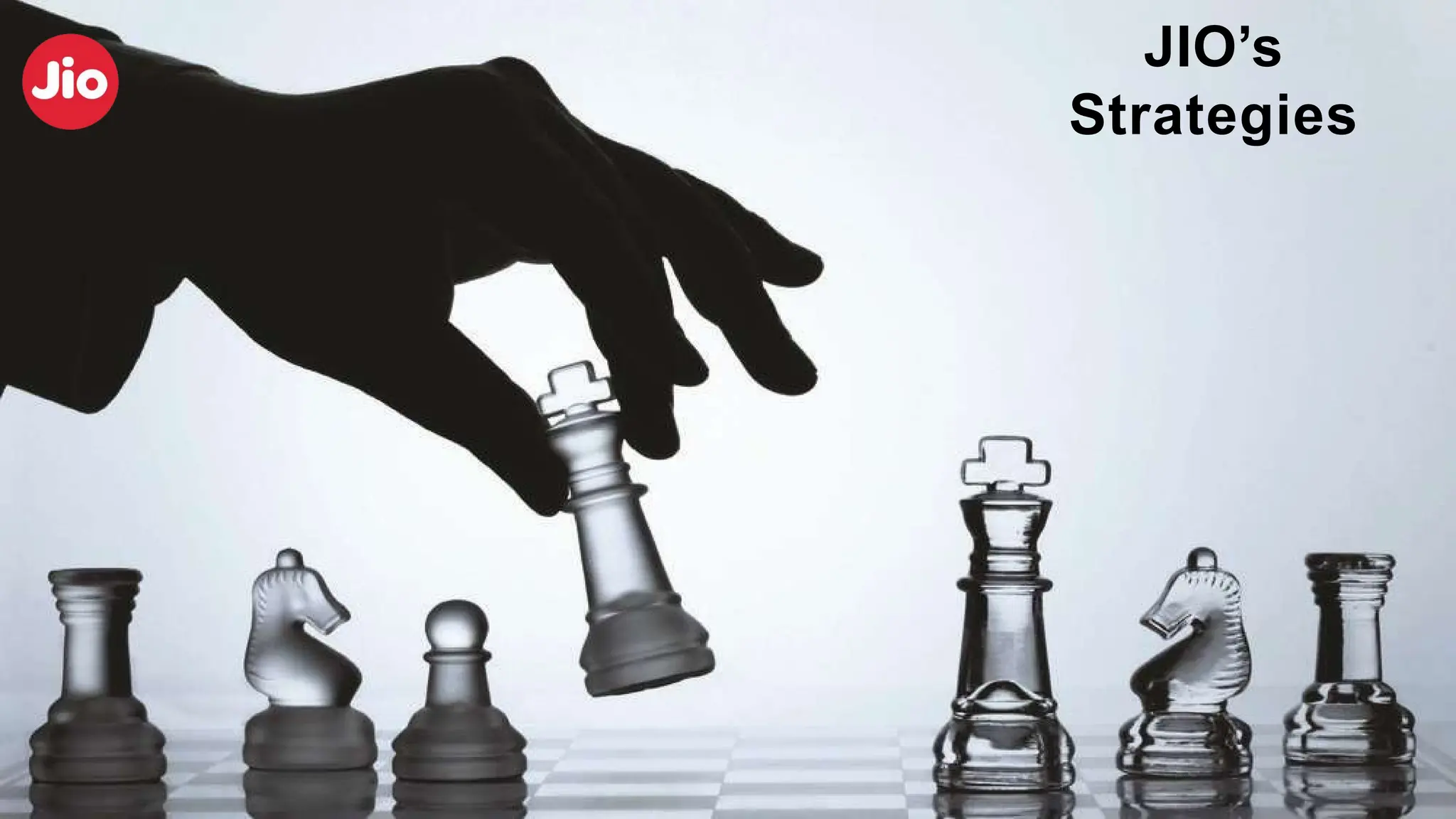 JIO’s
Strategies
 