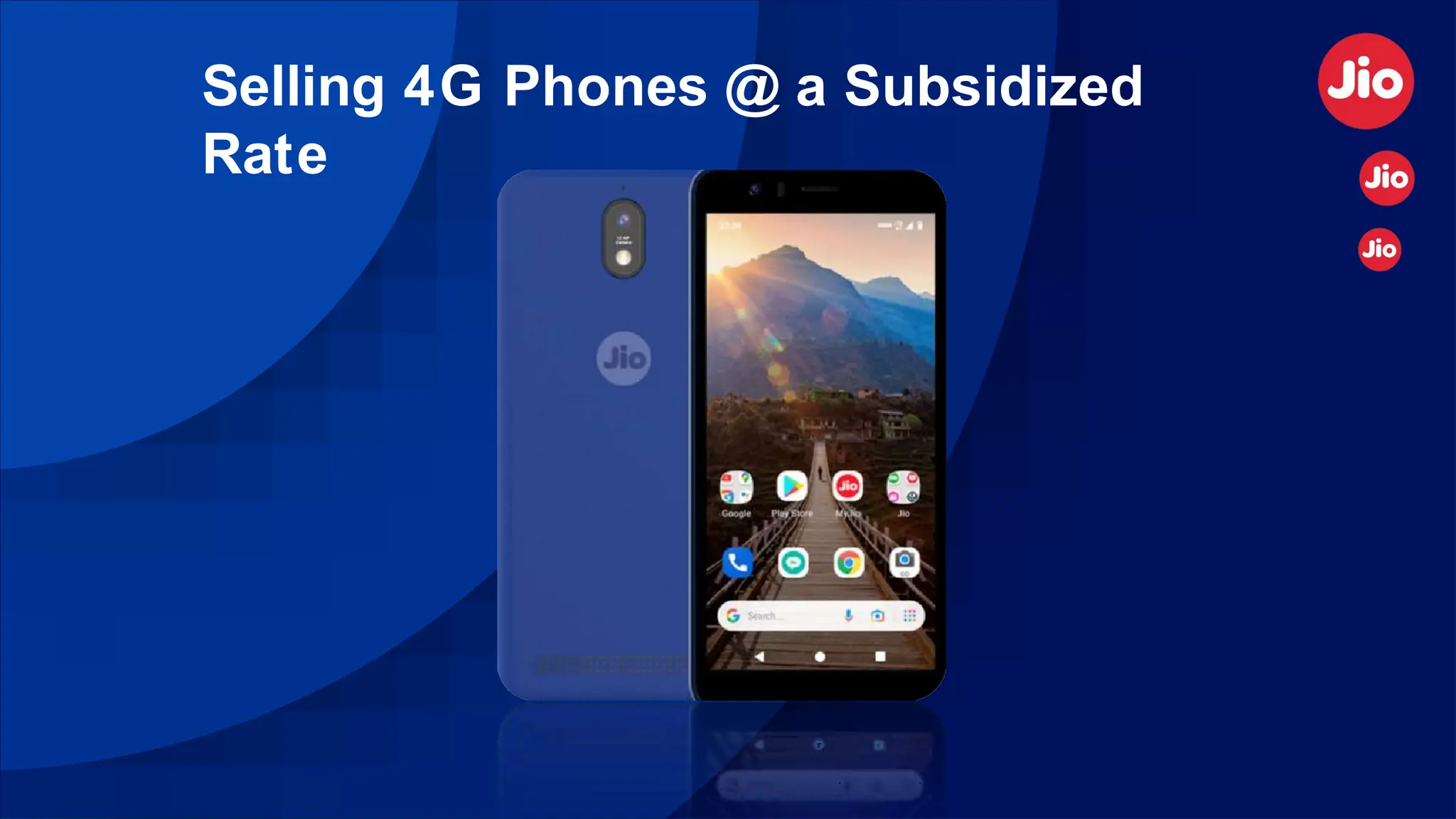 Selling 4G Phones @ a Subsidized
Rate
 