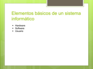Introducción A LA Informática Y Tecnología.ppt